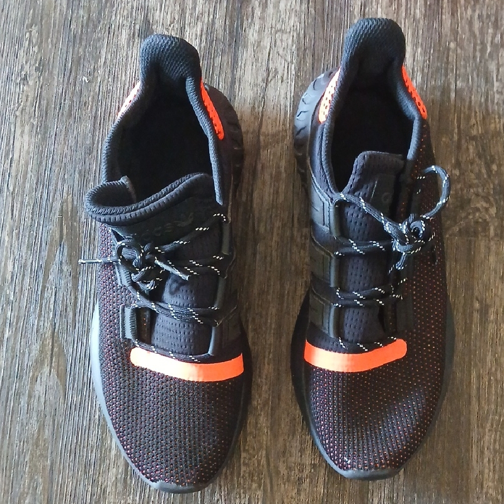 adidas Black and Orange Athletic Shoes